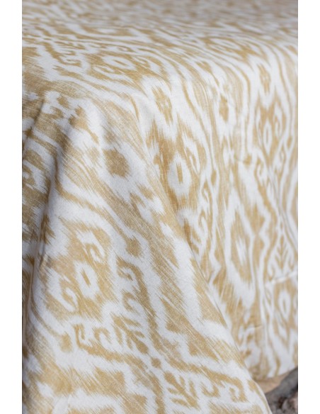 Pure Reversible Bedspread in Linen/Cotton