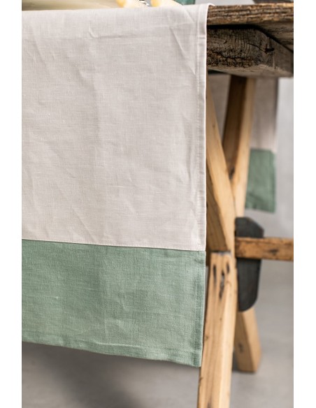 Bauhaus Runner in Stain Resistant Linen