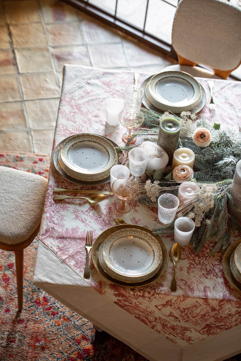 Bauhaus Cotton Tablecloth +