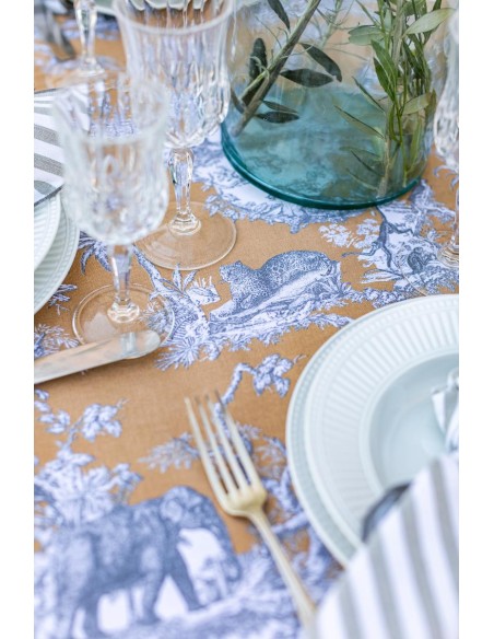 Bauhaus Cotton Tablecloth +