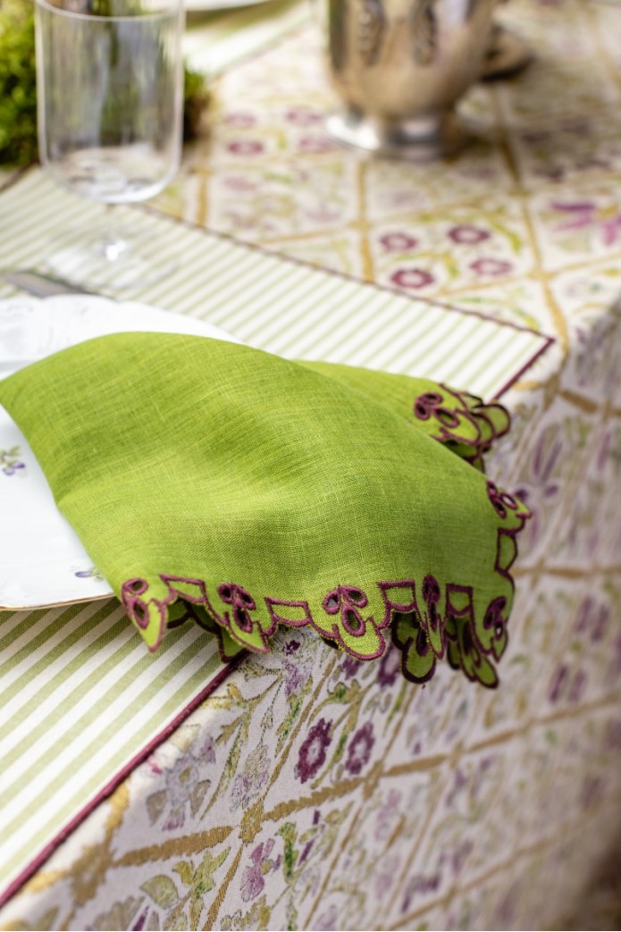 Serviette de table en lin Amalfi 2