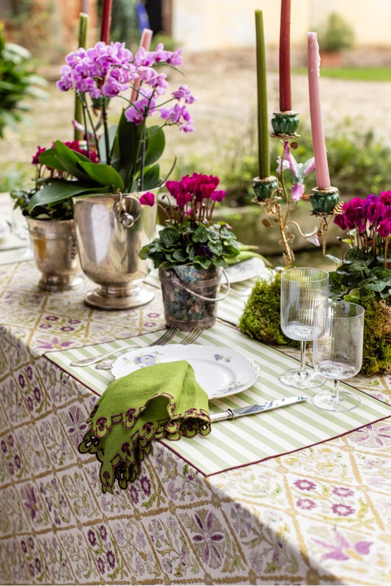 Serviette de table en lin Amalfi