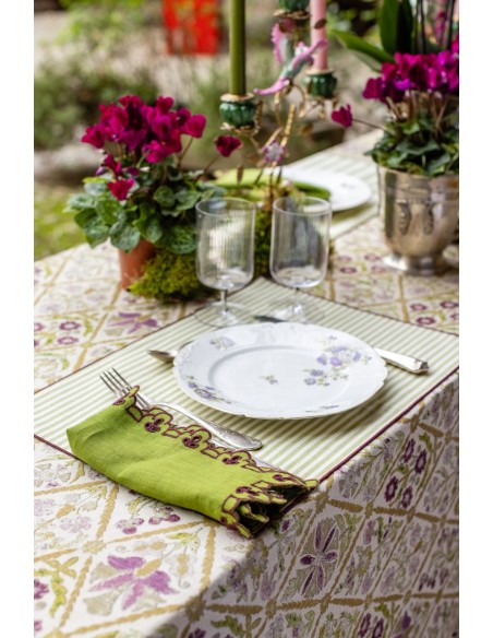 Serviette de table en lin Amalfi