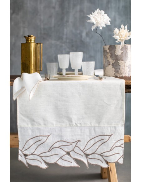 Venice Runner in Stain Resistant Linen