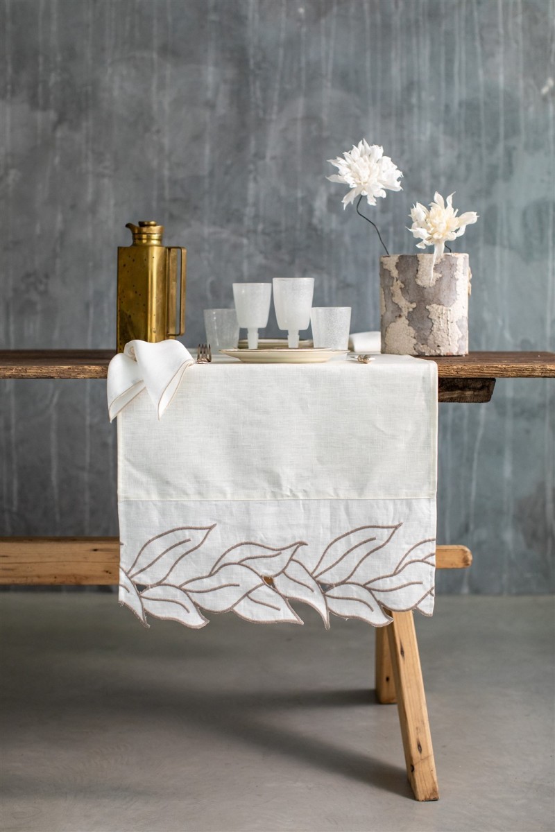 Venice Runner in Stain Resistant Linen