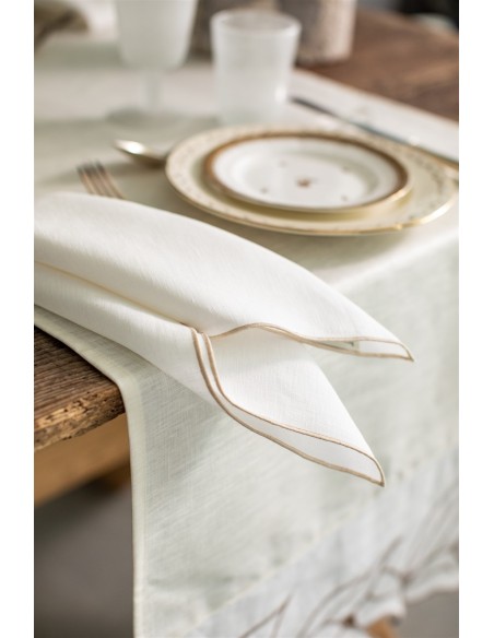 Venice Runner in Stain Resistant Linen