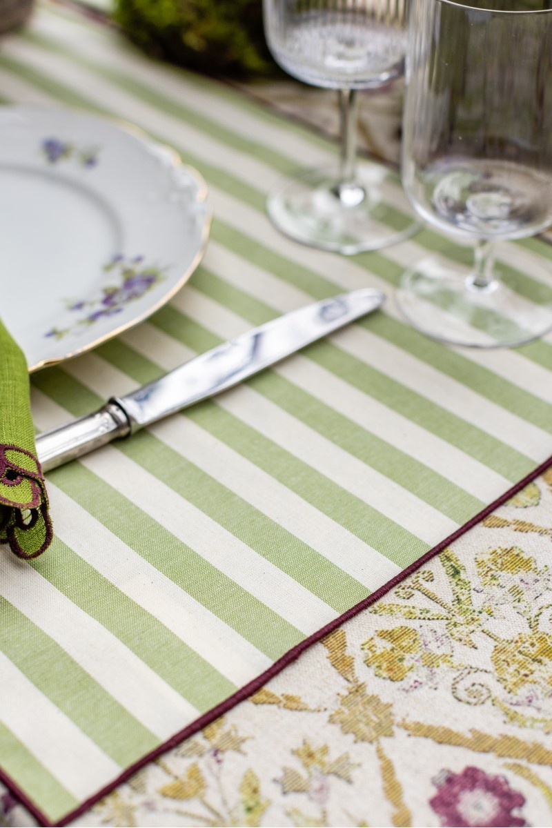 Set de table en coton antitache Filo