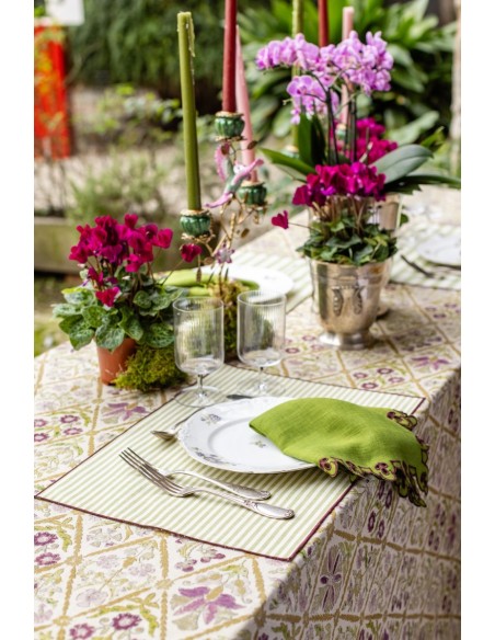 Placemat in Stain Resistant Cotton Filo