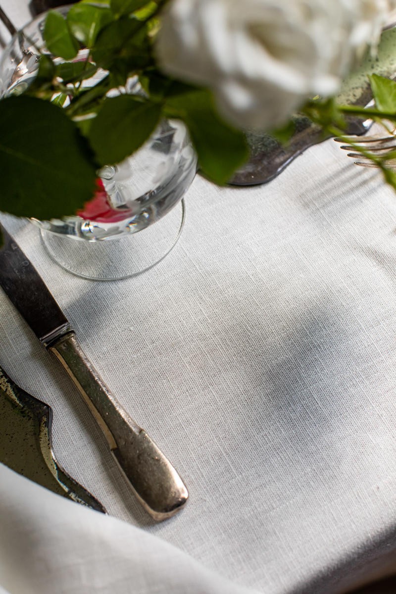 Eva Runner in Stain Resistant Linen