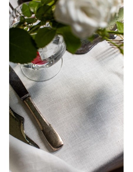 Eva Runner in Stain Resistant Linen