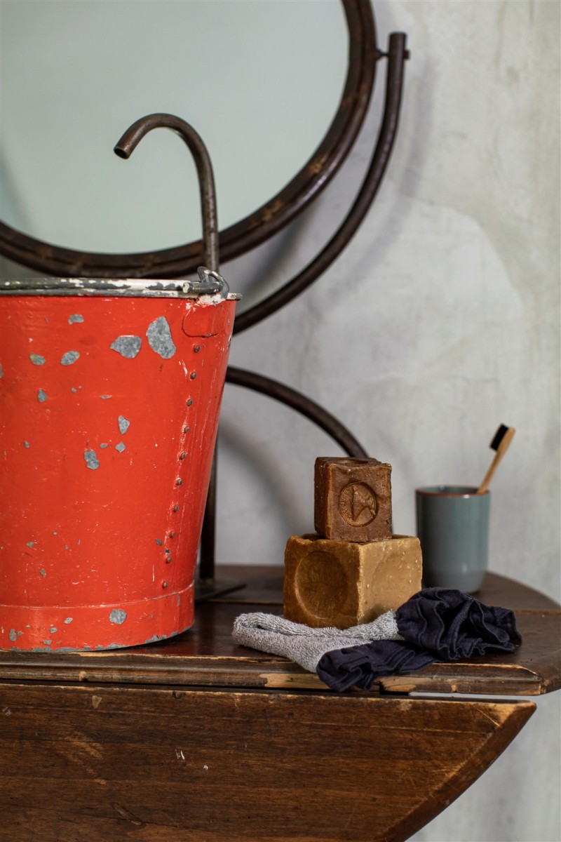 Gants de toilette en coton Gitane