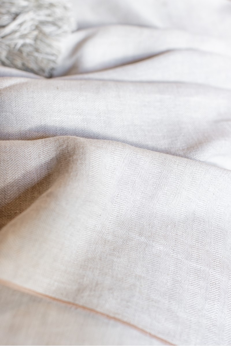 Jacquard Linen Sheet