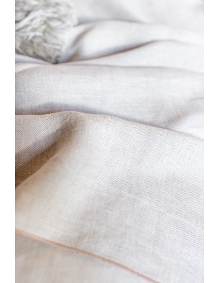 Jacquard Linen Sheet