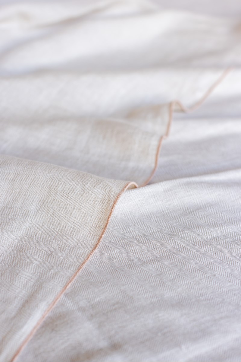 Jacquard Linen Sheet