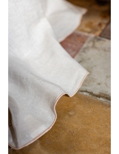 Drap de lin Jacquard