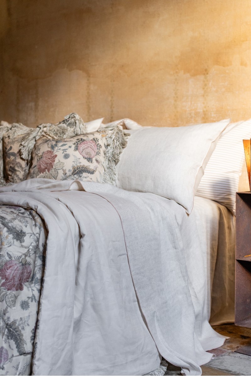 Jacquard Linen Sheet