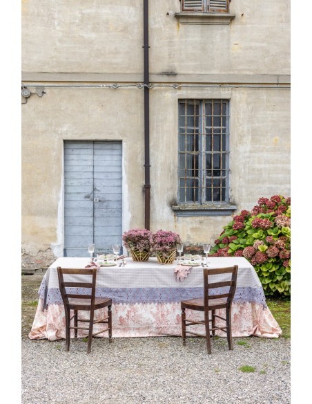 Nappe en coton Amalfi enduit