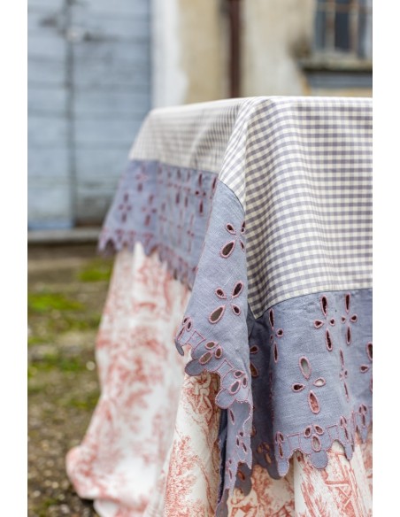 Nappe en coton Amalfi enduit