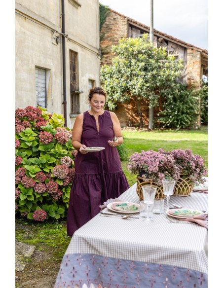 Nappe en coton Amalfi enduit