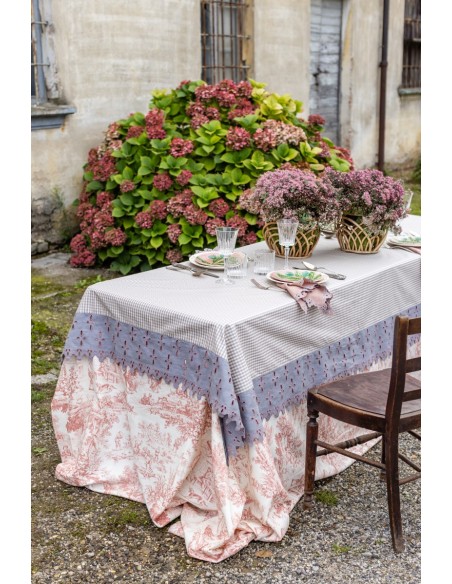 Nappe en coton Amalfi enduit