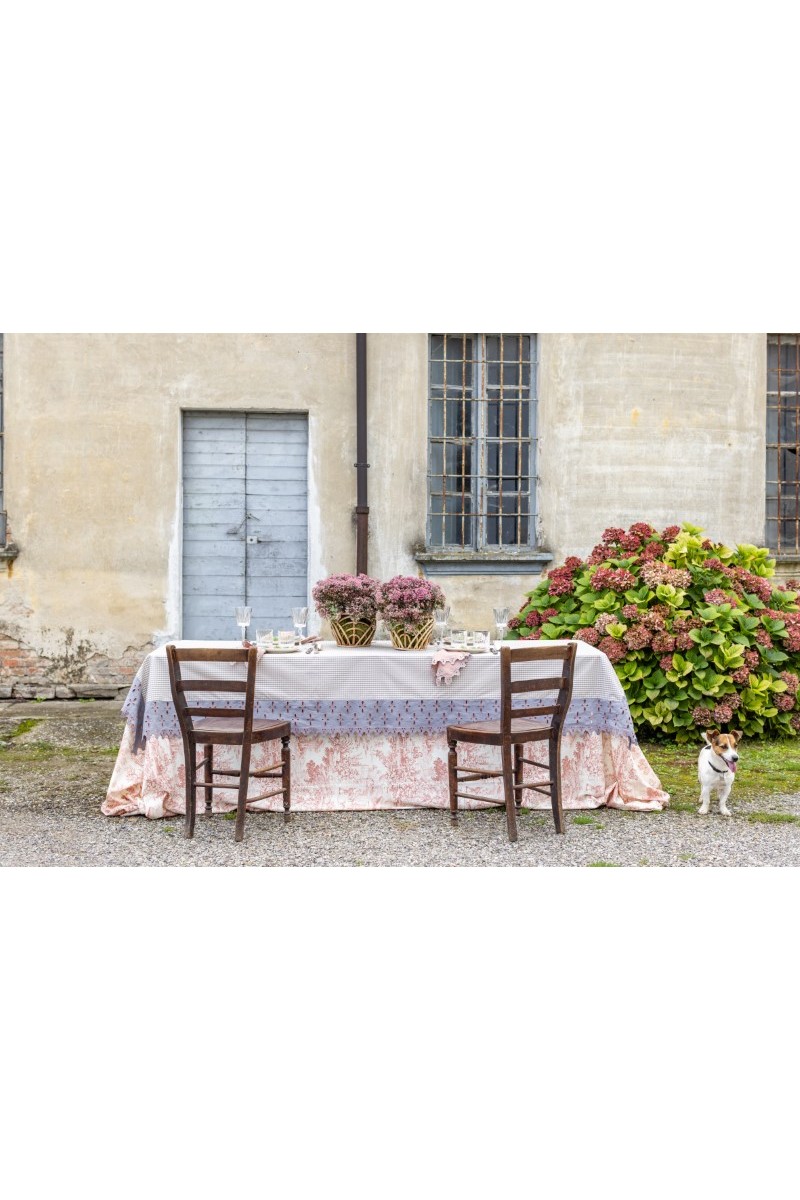 Nappe en coton Amalfi enduit