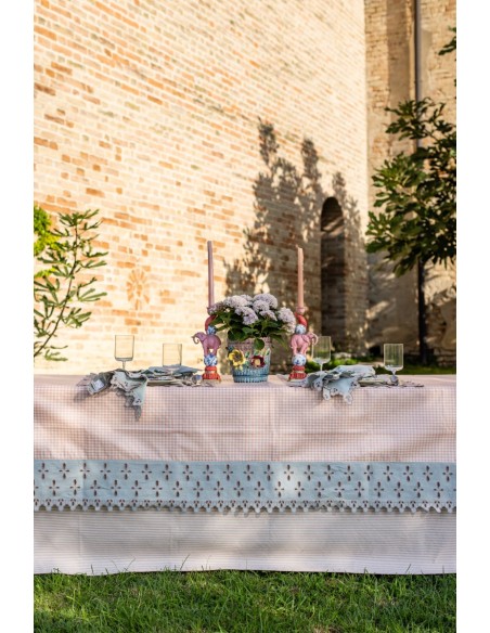 Nappe en coton Amalfi enduit