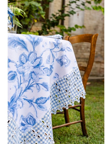 Nappe en coton Amalfi enduit