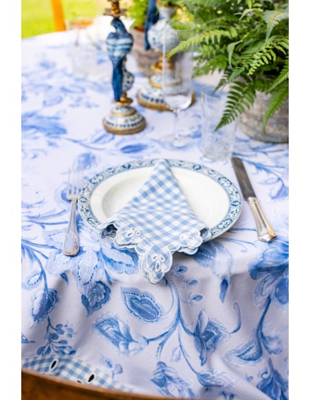 Nappe en coton Amalfi enduit