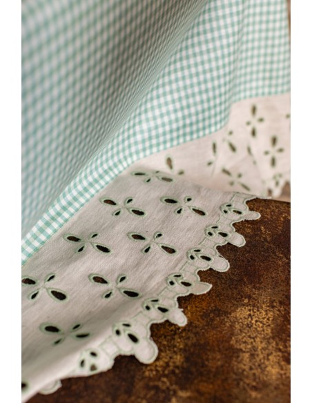 Nappe en coton Amalfi enduit