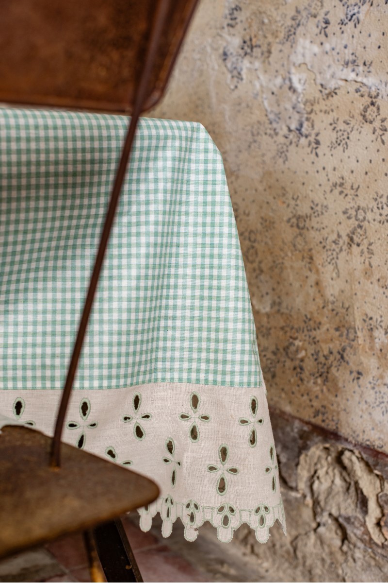 Nappe en coton Amalfi enduit