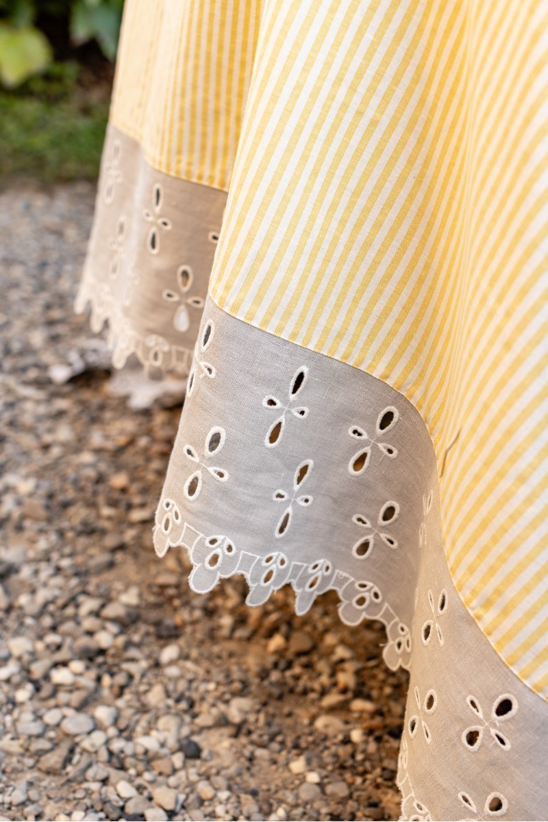 Nappe en coton Amalfi enduit