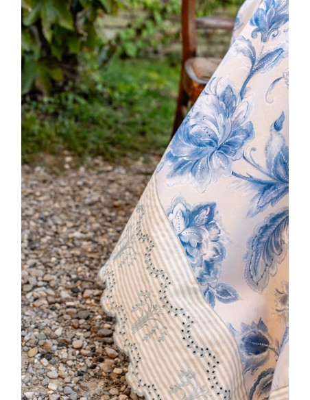 Eden Stain-Free Cotton Tablecloth