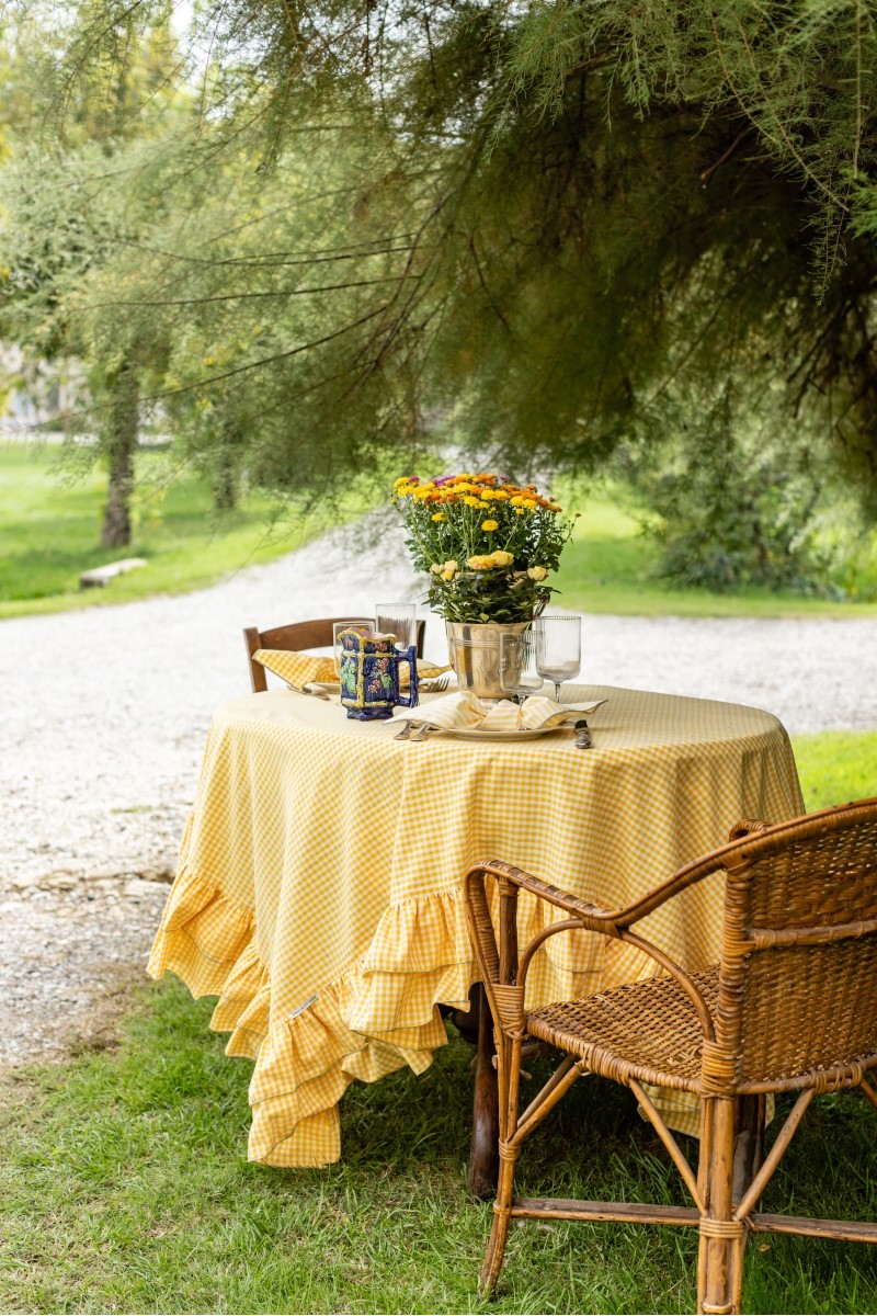 Nappe Gitane en coton enduit