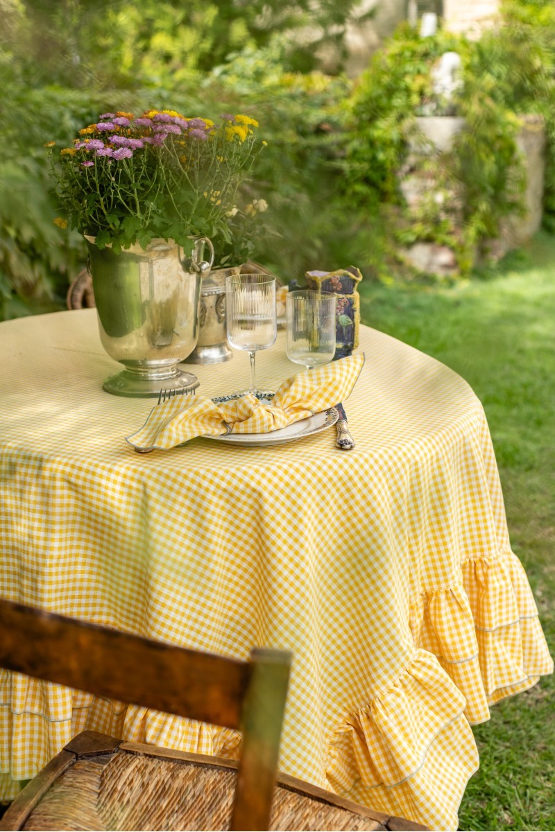 Gitane Tablecloth in Stain Resistant Cotton