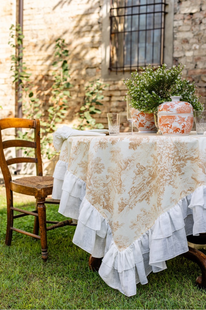 Gitane Tablecloth in Stain Resistant Cotton