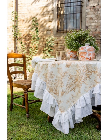 Nappe Gitane en coton enduit