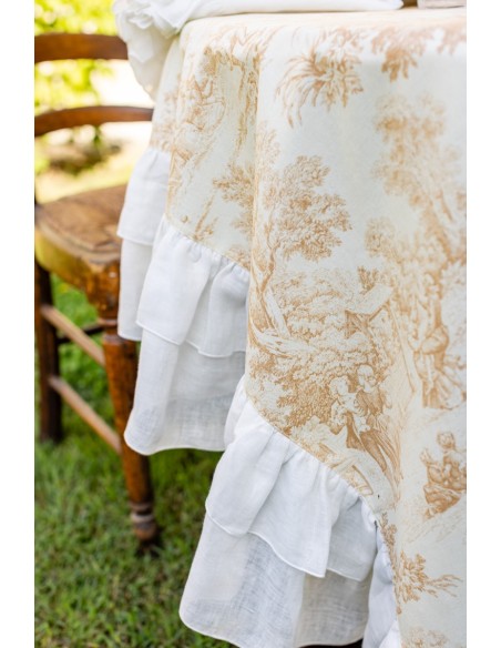 Nappe Gitane en coton enduit