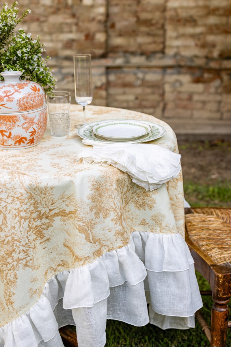 Gitane Tablecloth in Stain Resistant Cotton