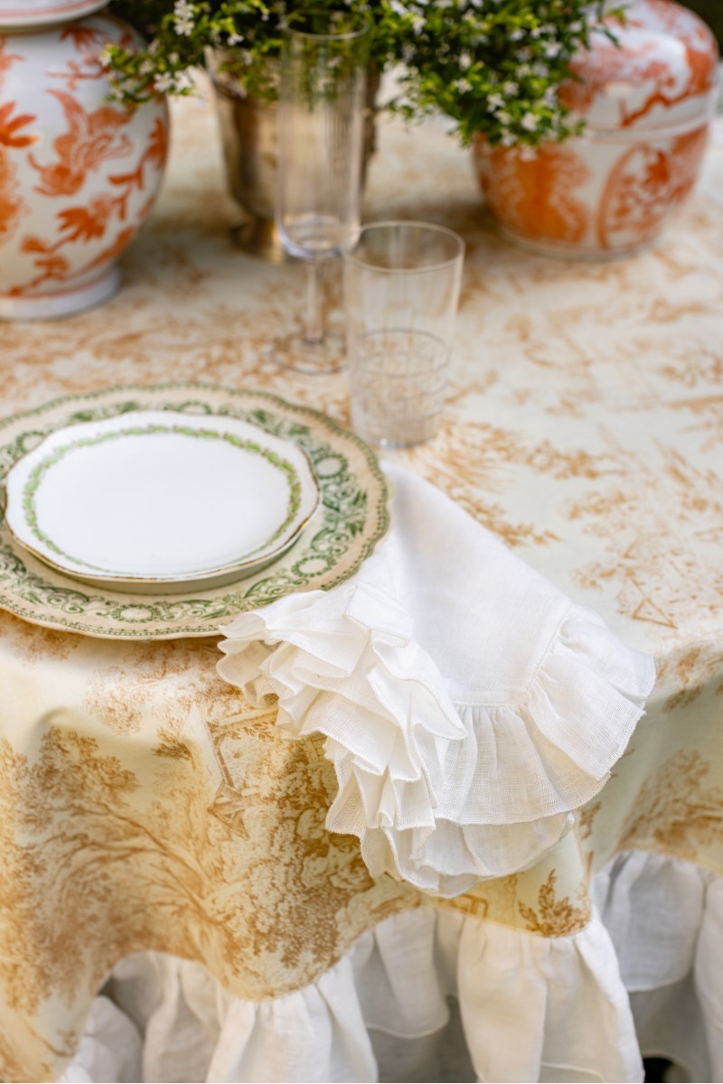 Nappe Gitane en coton enduit