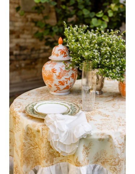 Nappe Gitane en coton enduit