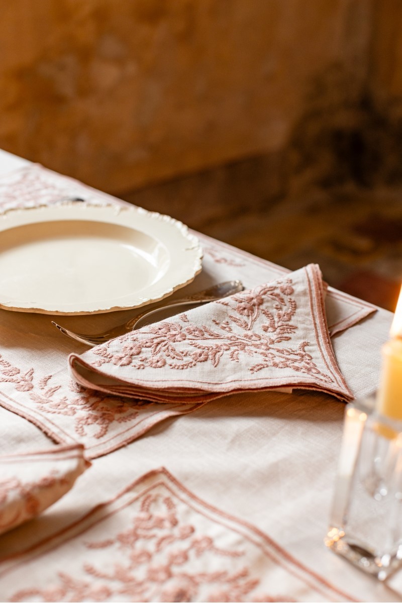 Serviette de table en lin Venaria