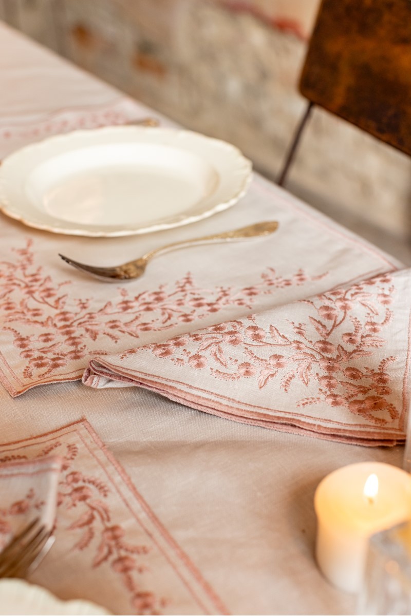 Serviette de table en lin Venaria