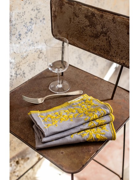 Serviette de table en lin Venaria