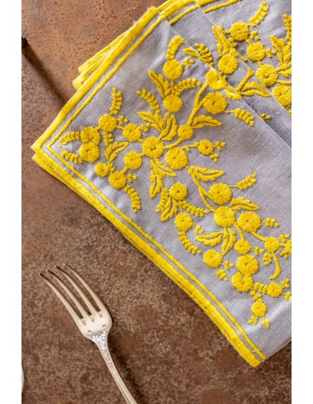 Serviette de table en lin Venaria