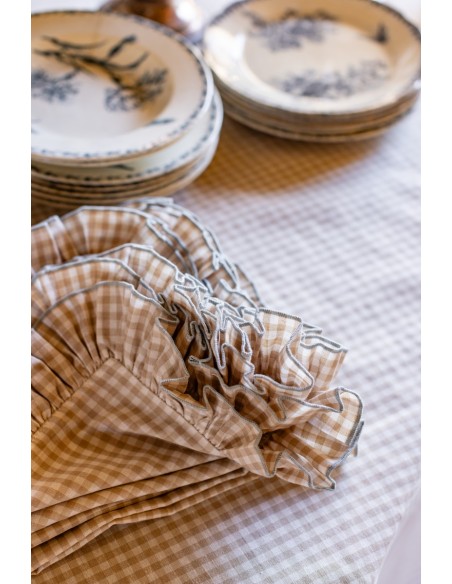 Serviette de table en coton Gitane