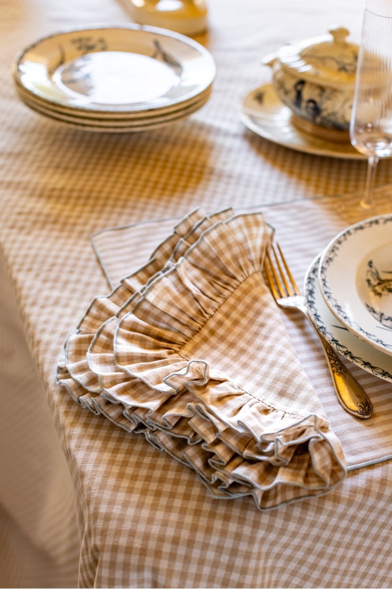 Serviette de table en coton Gitane