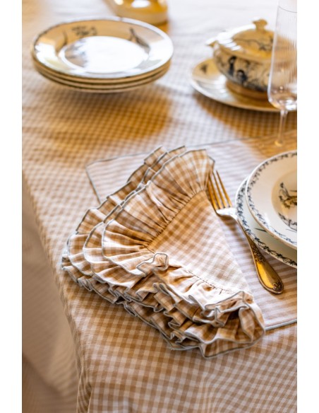 Serviette de table en coton Gitane