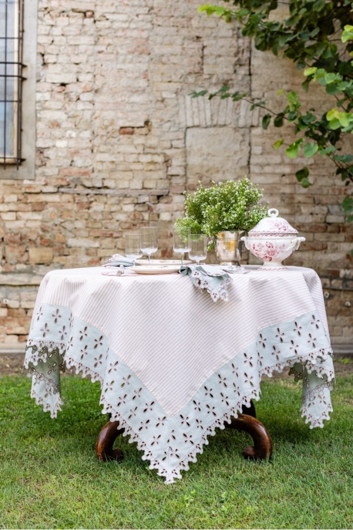 Nappe en coton Amalfi enduit 2