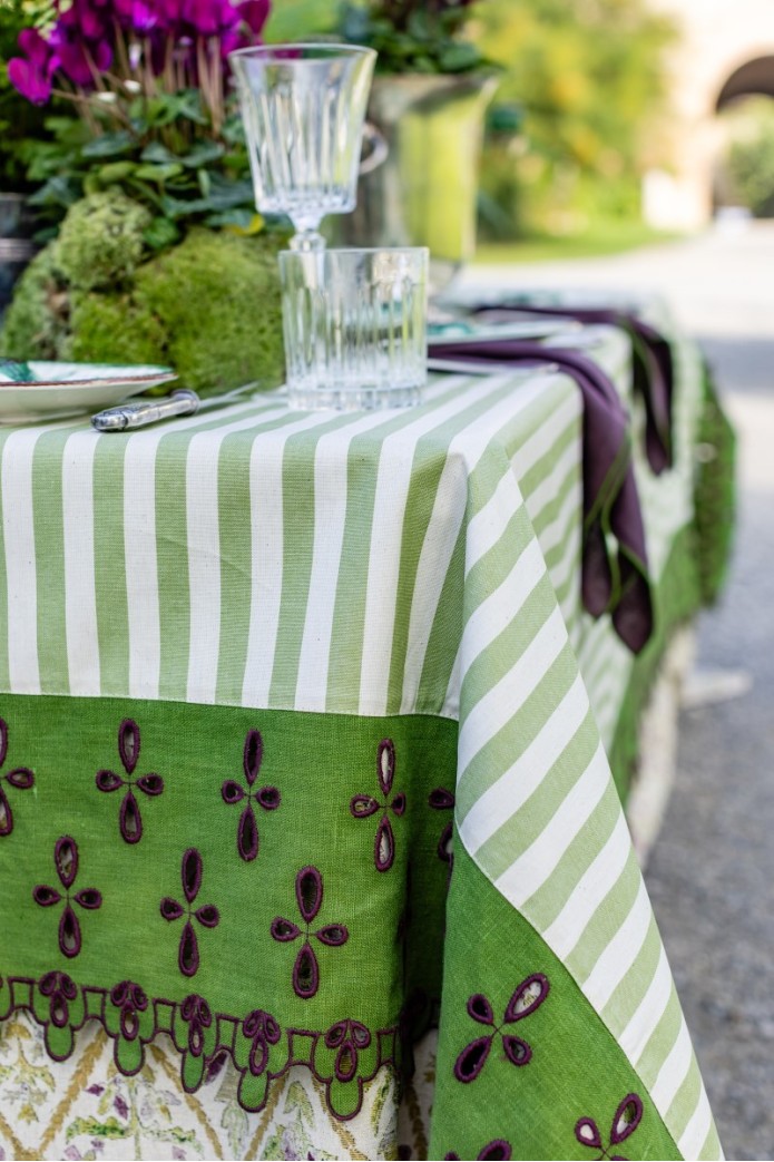 Nappe en coton Amalfi enduit 2