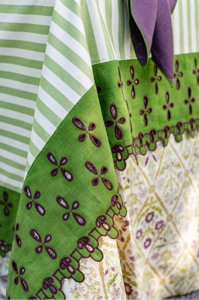 Nappe en coton Amalfi enduit 2